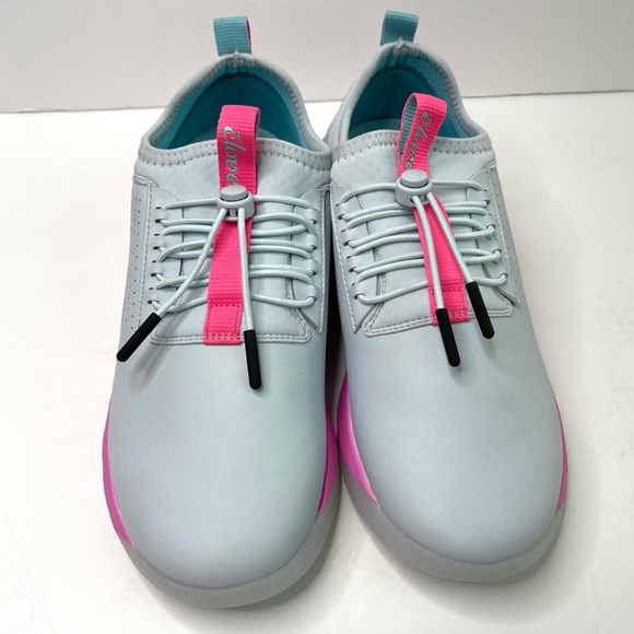 CLOVE Limited Edition Electron Rose Blue Pink Nurse Sneakers Shoes NEW Size 7.5 - Picture 9 of 14